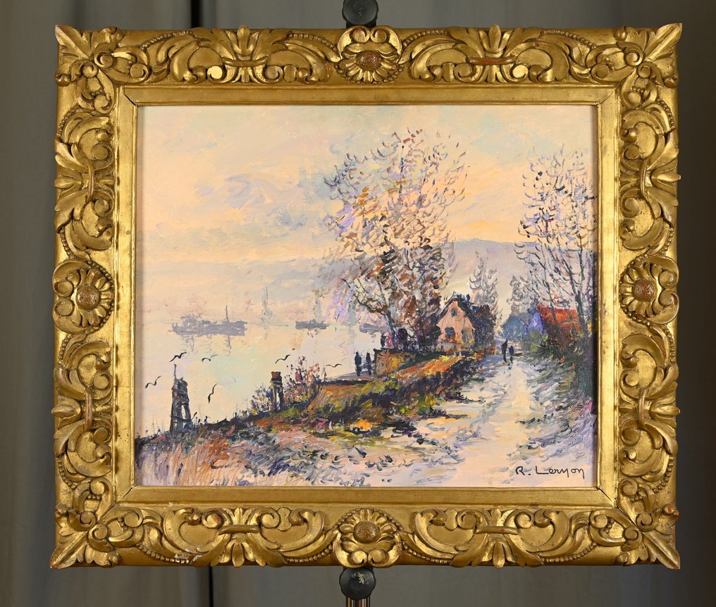 René-Jacque Lernon (1921 - 1998) - Les bords de Seine #2.1