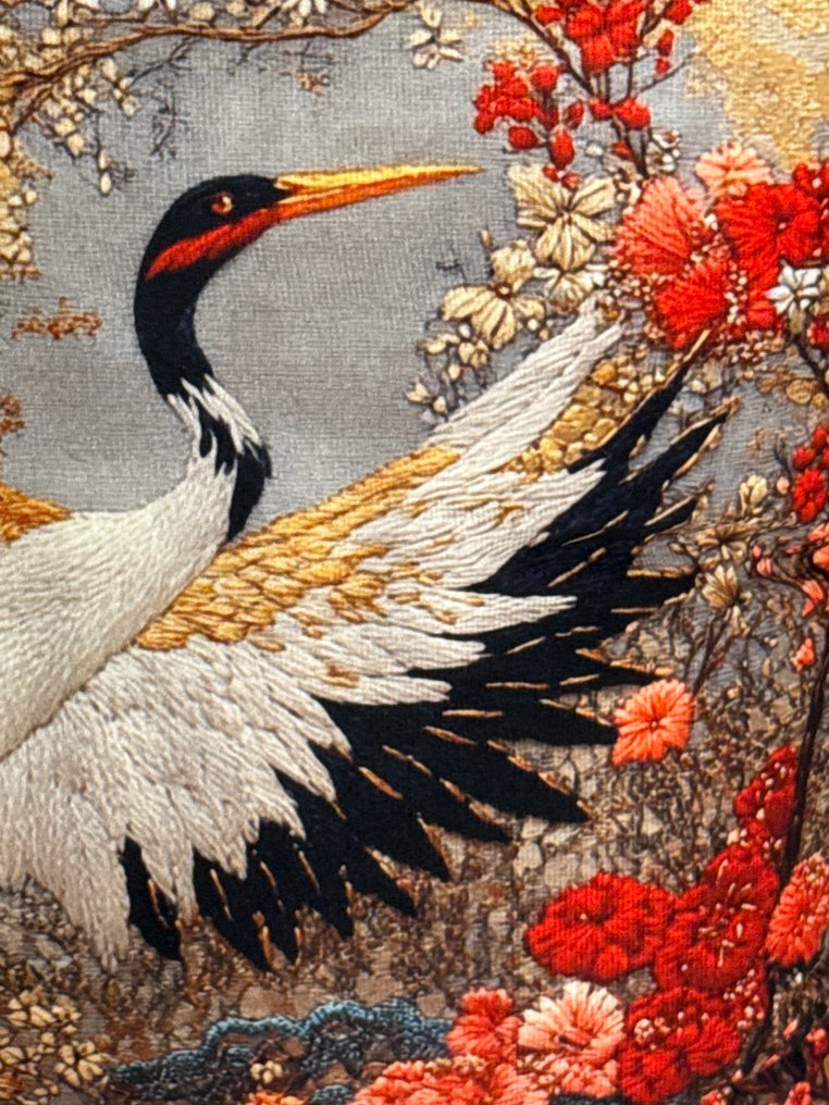 San Leucio top quality 5 αποκλειστικά μαξιλάρια με αποτύπωση κεντήματος με περιστέρια - Μαξιλάρι (5) #2.1