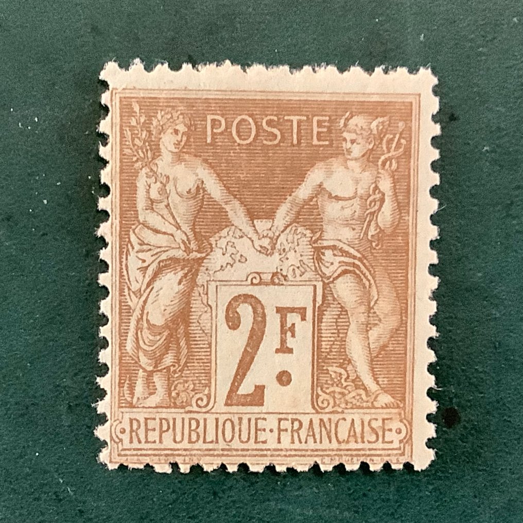 法國 1900 - 2 Fr Sage 型号 II - MNH - Yvert 105 #1.0