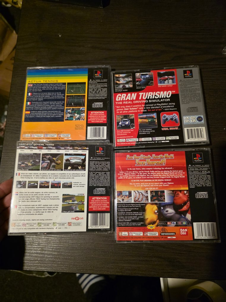 Sony - Playstation 1 (PS1) - lot of various - 電動遊戲 - 帶原裝盒 #3.2