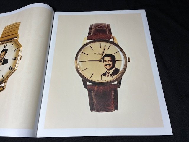 SIGNED; Martin Parr - Saddam Hussein Watches - 2004 #2.1