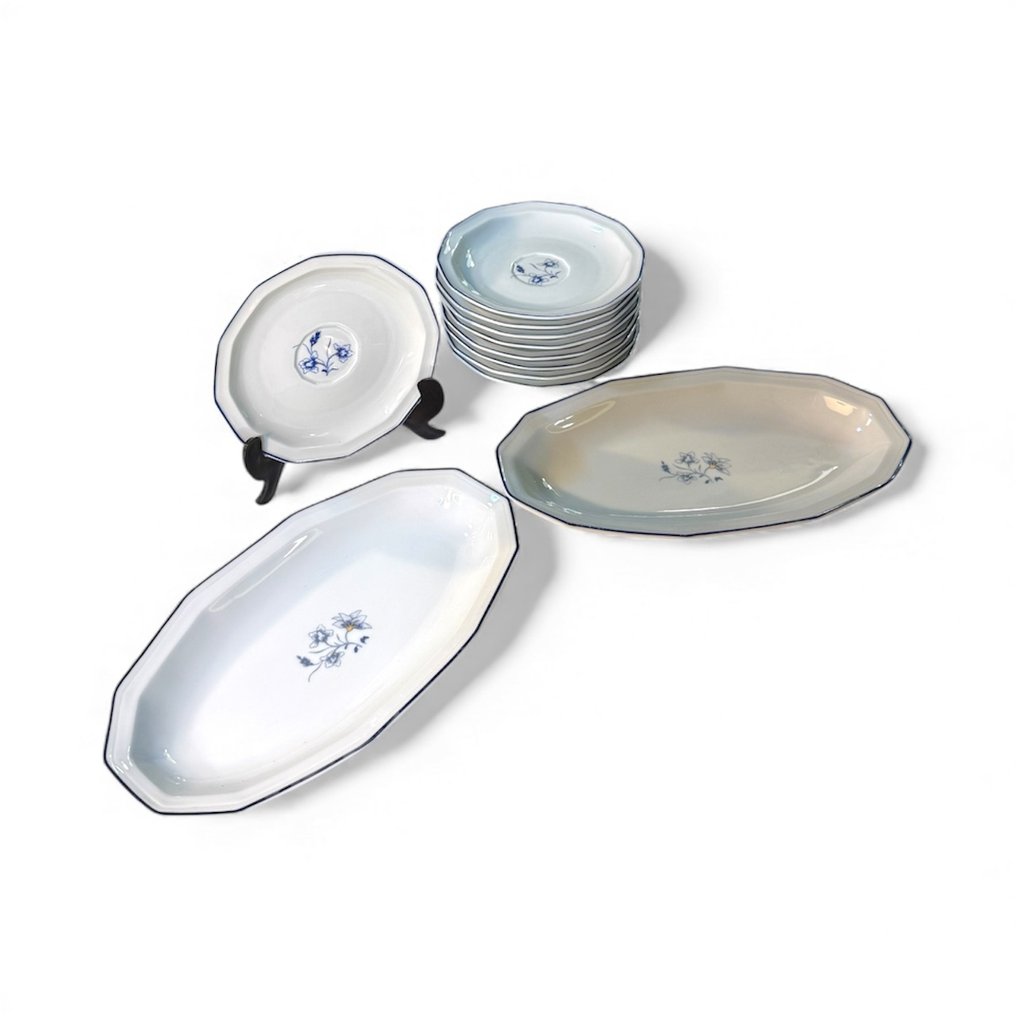 Bernardaud - Table service (11) - Charlotte - Porcelain - Limoges - France #1.0