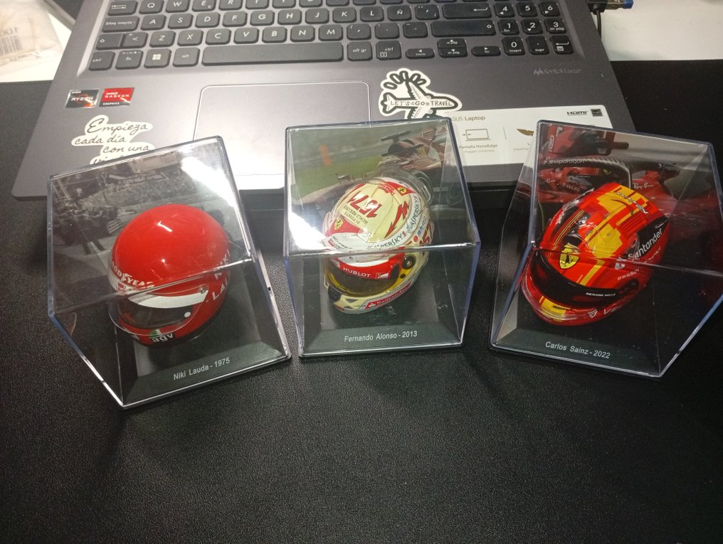 法拉利 - 一級方程式 - Alonso - Sainz - Lauda - Ferrari F1 - 賽車頭盔 #4.3