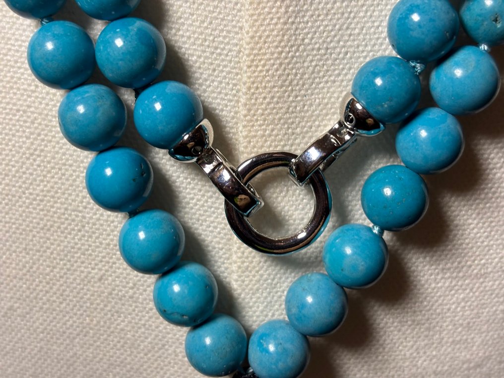 Kupfer Blaue Türkis Halskette - Halskette #2.1