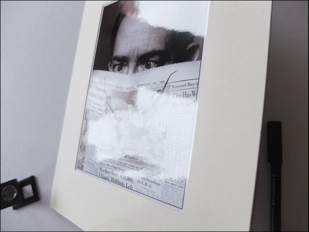 Philippe Halsman - Dalí’s Mustache, New York, 1954 #4.3