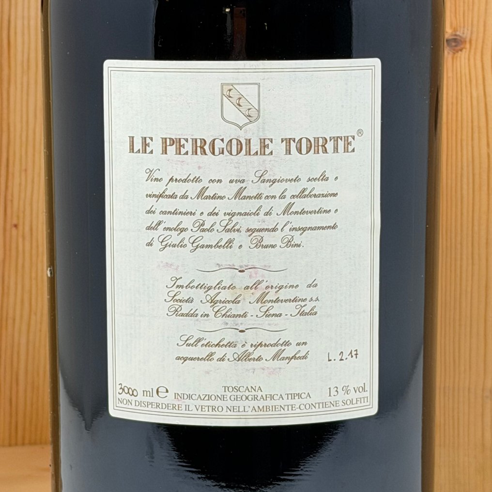 2014 Montevertine, Le Pergole Torte - Tuscany IGT - 1 Double Magnum/Jeroboam (3.0L) #4.3