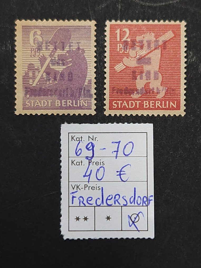 Γερμανία - Τοπικά ταχυδρομεία 1945 - Οι γερμανικές τοπικές εκδόσεις παρτίδων γραμματοσήμων είναι κυρίως αφίπαστες. - Briefmarken Partien #4.3