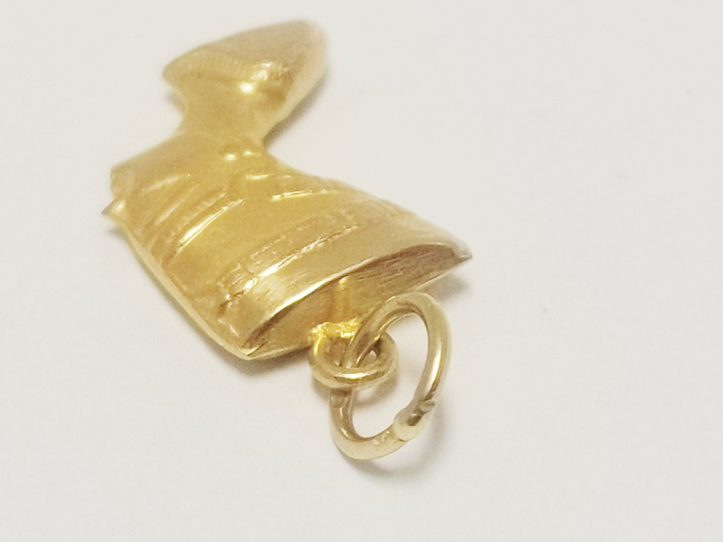 Sans prix de réserve - Pendentif - 18 carats Or jaune - Buste de Nefertiti #2.1