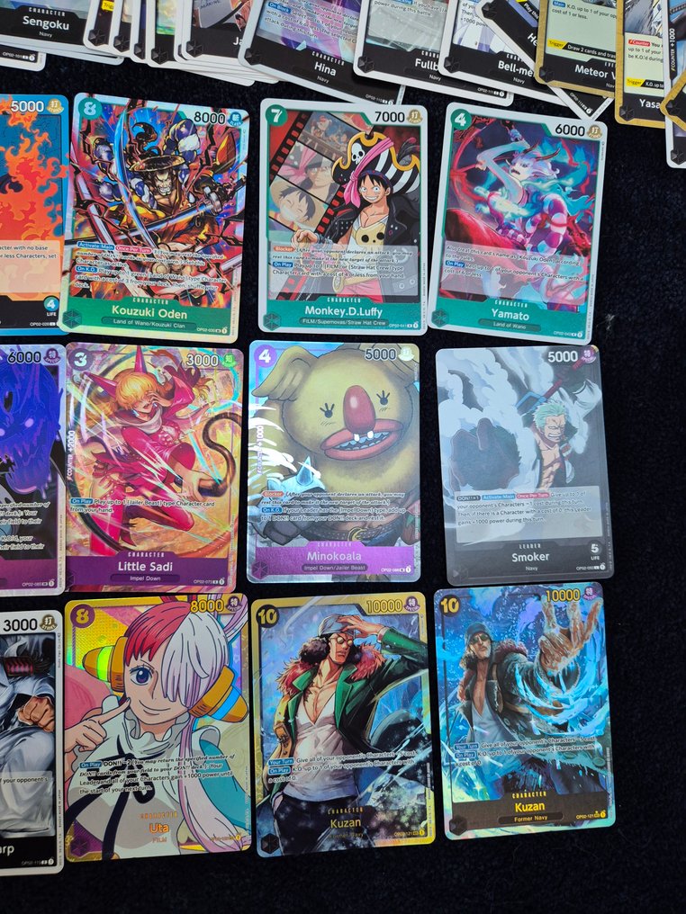 万代 - 120 批量卡牌 - One Piece 压膜, 平行卡, 限量版, 促销卡 #3.2