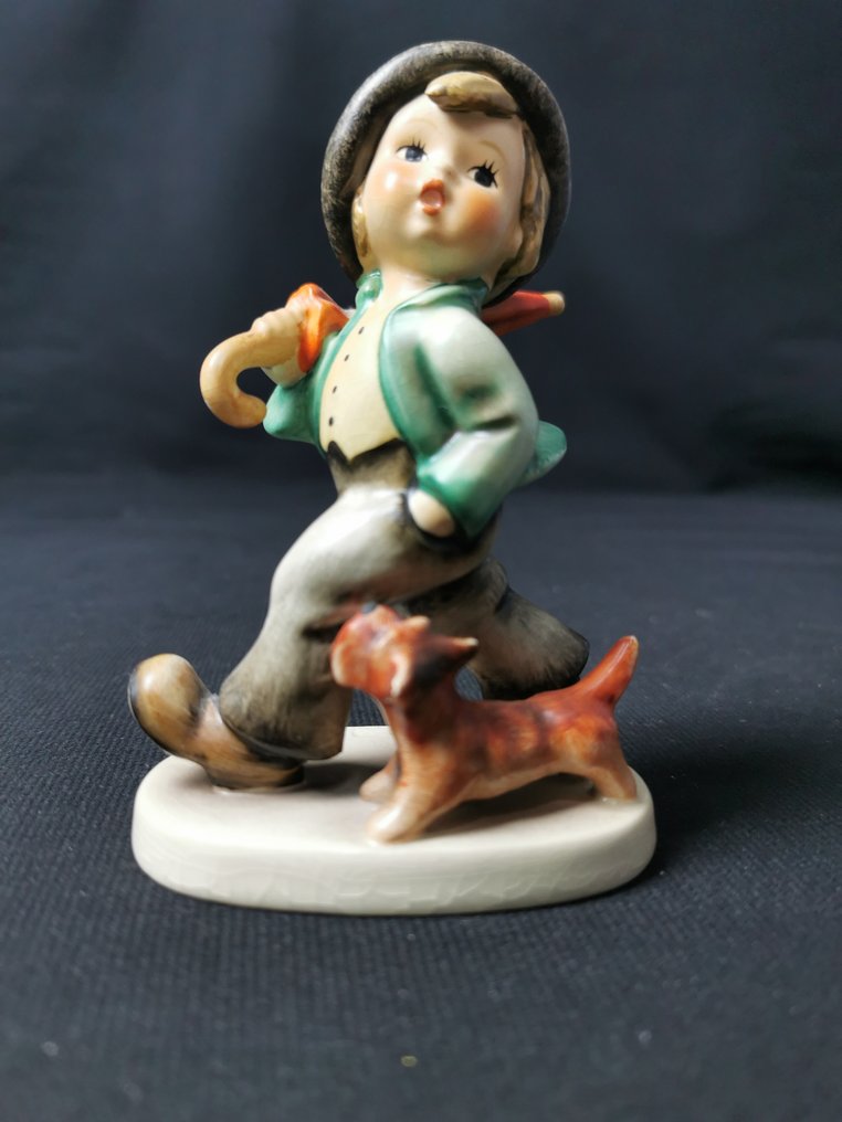 小雕像, Vintage Hummel Goebel - TMK3 - 12.5 cm - 瓷器 #1.0