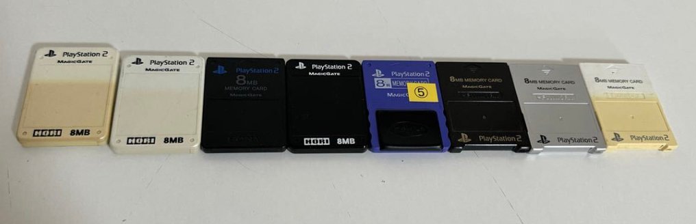 Sony - Playstation 2 (PS2) - Large Bulk Lot of 40+ PlayStation 2 (PS2) Memory Cards - 8MB Sony Original & Third-Party Assortment - Video game #3.2