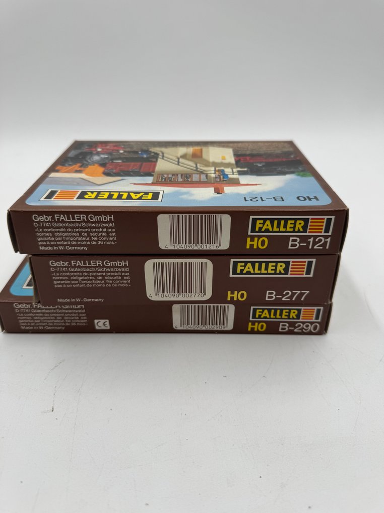 Faller H0 - B-121, B-277, B-290 - 模型火車建造工具 (3) #4.3