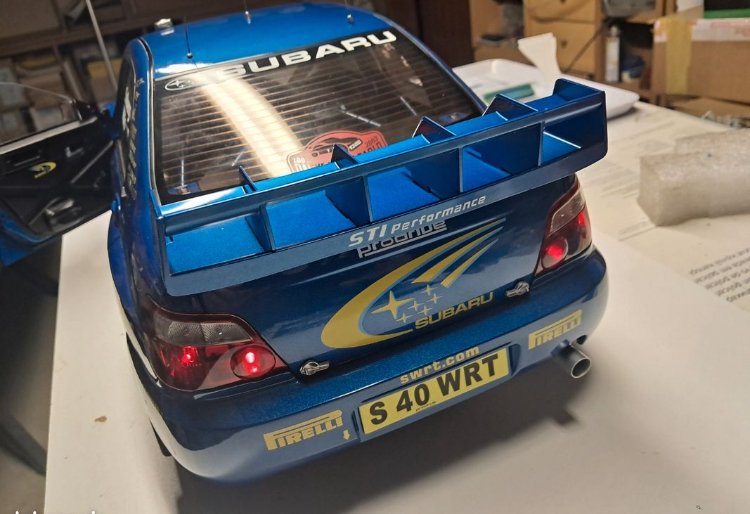 IXO 1:8 - Model race car - Subaru impreza #3.2