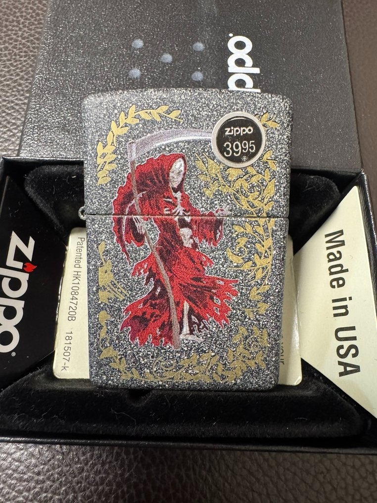 Zippo - Grim Reaper - No reserve price - Lighter - Brass #1.0