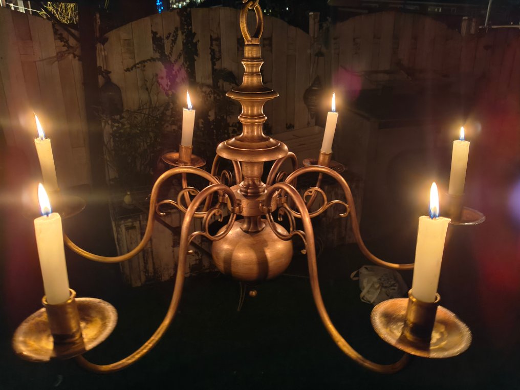 Lysekrone - Bronze - Kandelaar-kronluchter #4.3