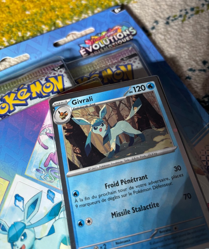 Pokémon - 2 Box - Évolutions Prismatiques Lot de boosters+ collection - Scarlet & Violet - Prismatic Evolutions #3.2