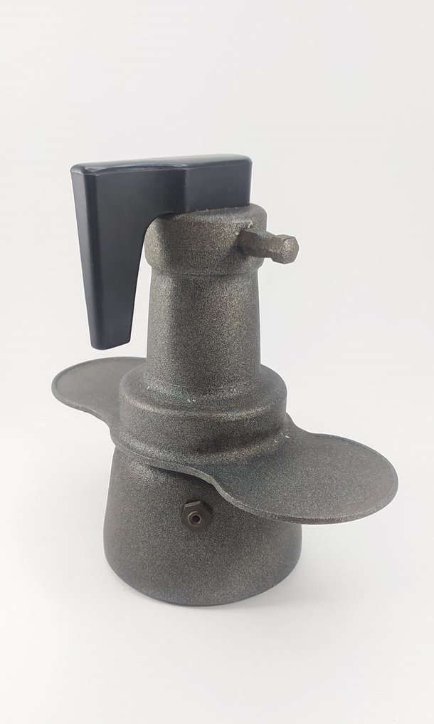 CAFFE' RAPID - Καφετιέρα - Officine Vecchi Reggio - Αλουμίνιο - διπλή σερβίρισμα x 2 τζαζίνες #2.1