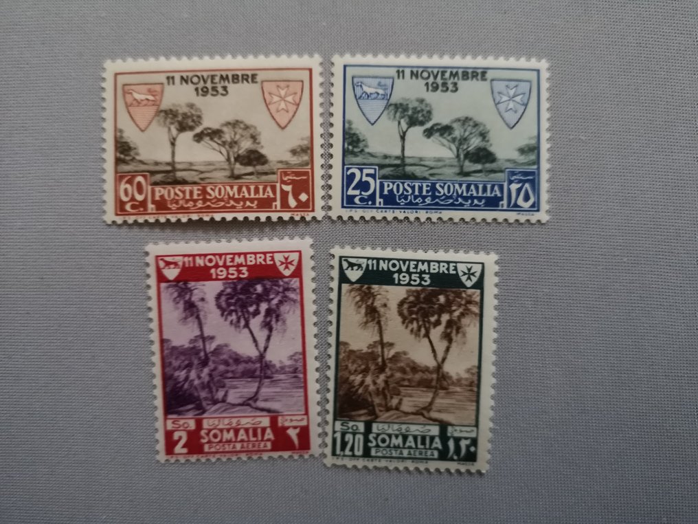 Somalia  - Collection of Somalia consisting of series in quartines, single series, and BF, MNH**. - sassone #1.0