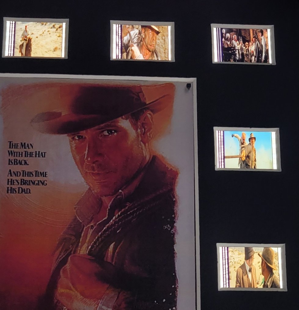 Indiana Jones and The Last Crusade - Framed Film Cell Display with COA #3.2