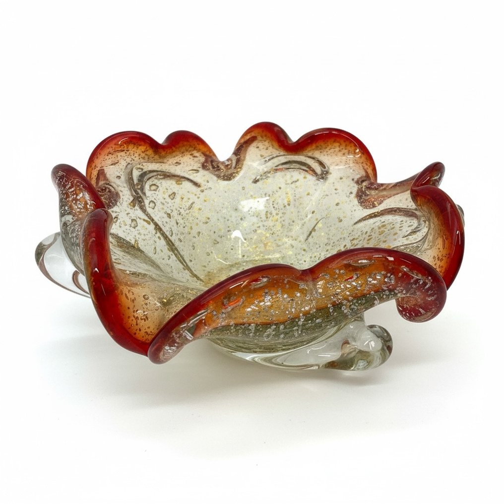 大盘子 - 玻璃 - 穆拉诺复古 #1.0