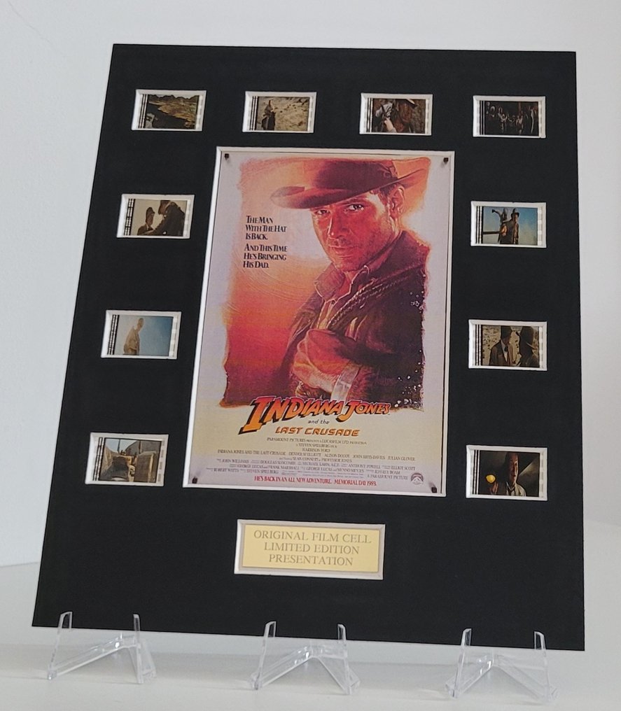 Indiana Jones and The Last Crusade - Framed Film Cell Display with COA #4.3