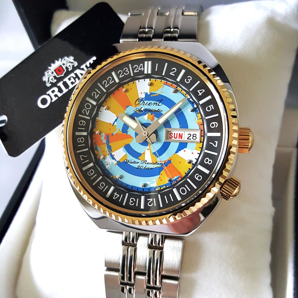 Orient - WORLD MAP - 75th Anniversary - Limited Edition - Automatic - NEW - Férfi - 2025 #1.0