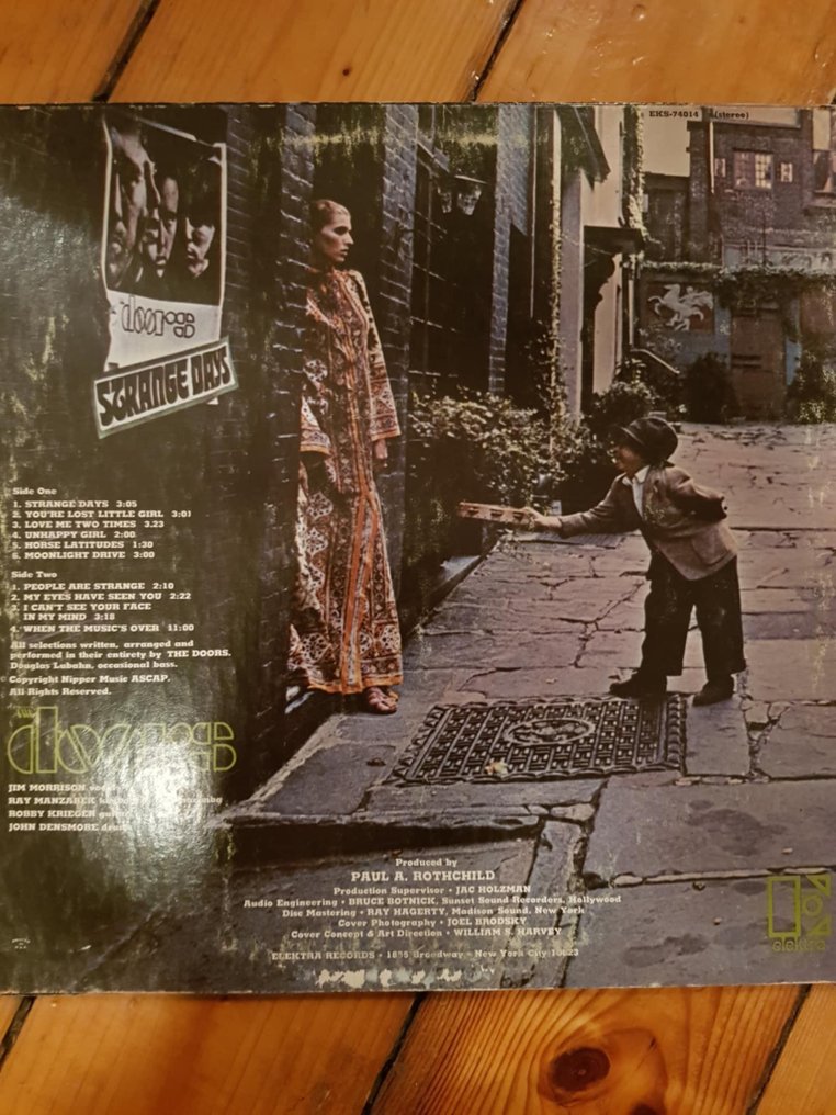 Doors - The Doors – Strange Days - Disc vinil - 1st Pressing - 1967 #1.0