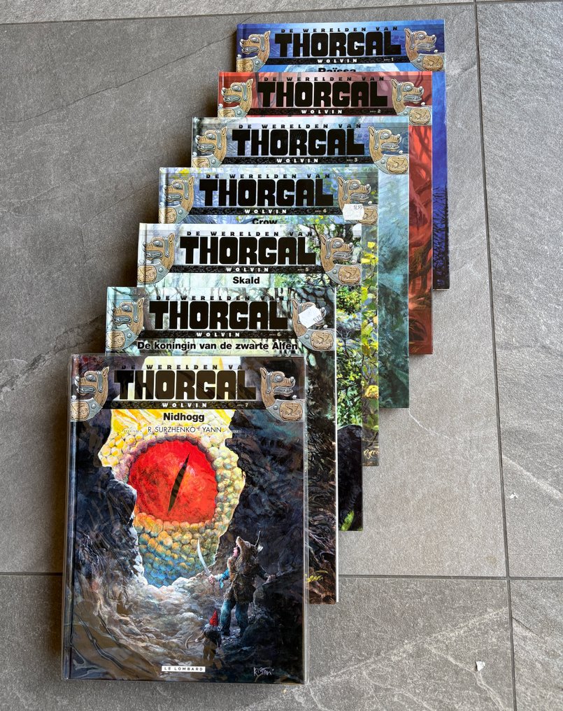 Wolvin - De werelden van Thorgal - complete reeks HC - 7 Album - EO - 2011 #1.0