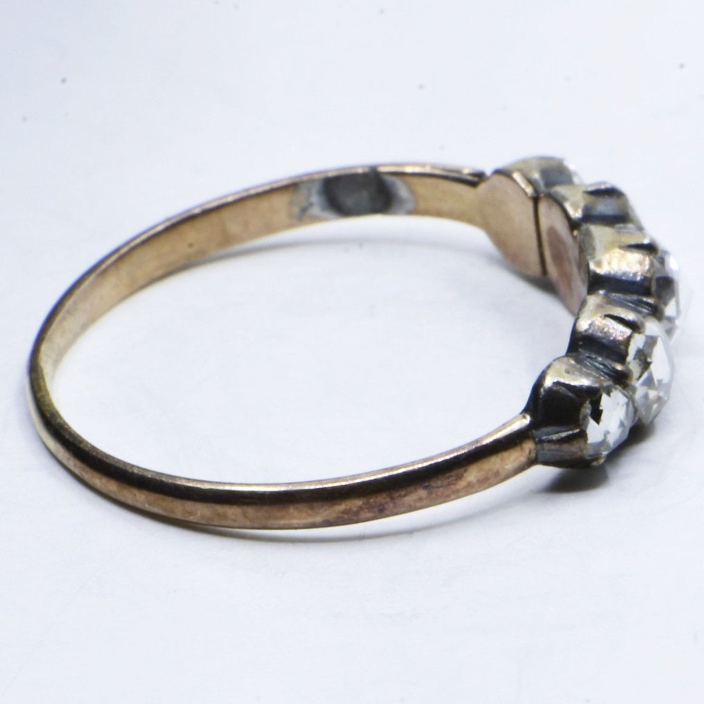 Δαχτυλίδι - 9 kt. Ροζ χρυσό -  0.60ct. tw. Διαμάντι (Φυσικό)  #4.3