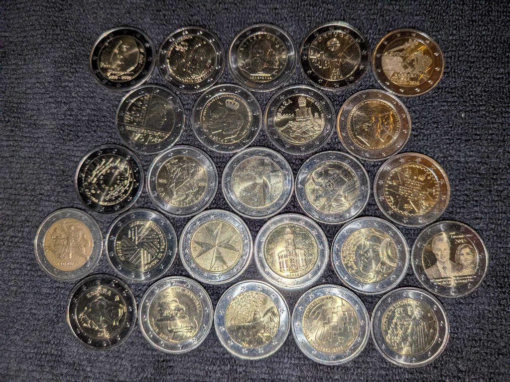 Europe. 2 Euro 2014/2015 (25 stuks) (No reserve price) #2.1