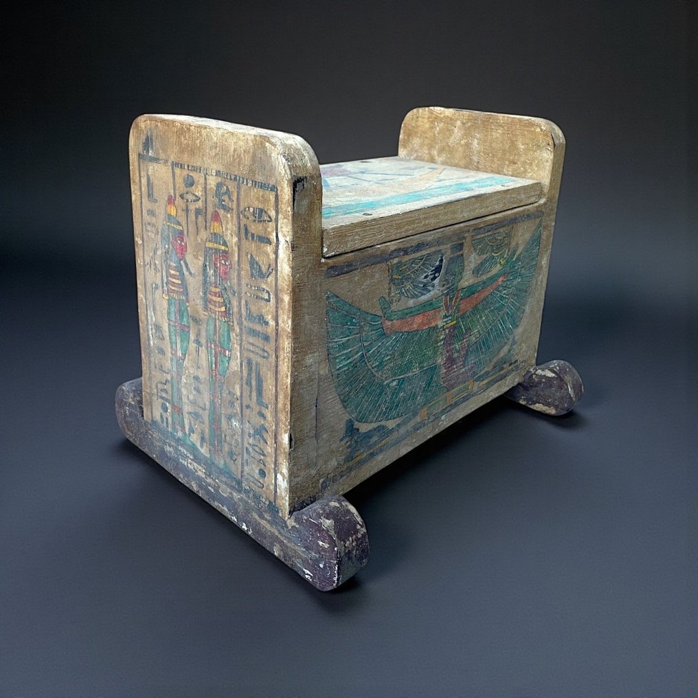Replica of ancient Egyptian Funerary Ushabti Box - Museum Quality #1.0