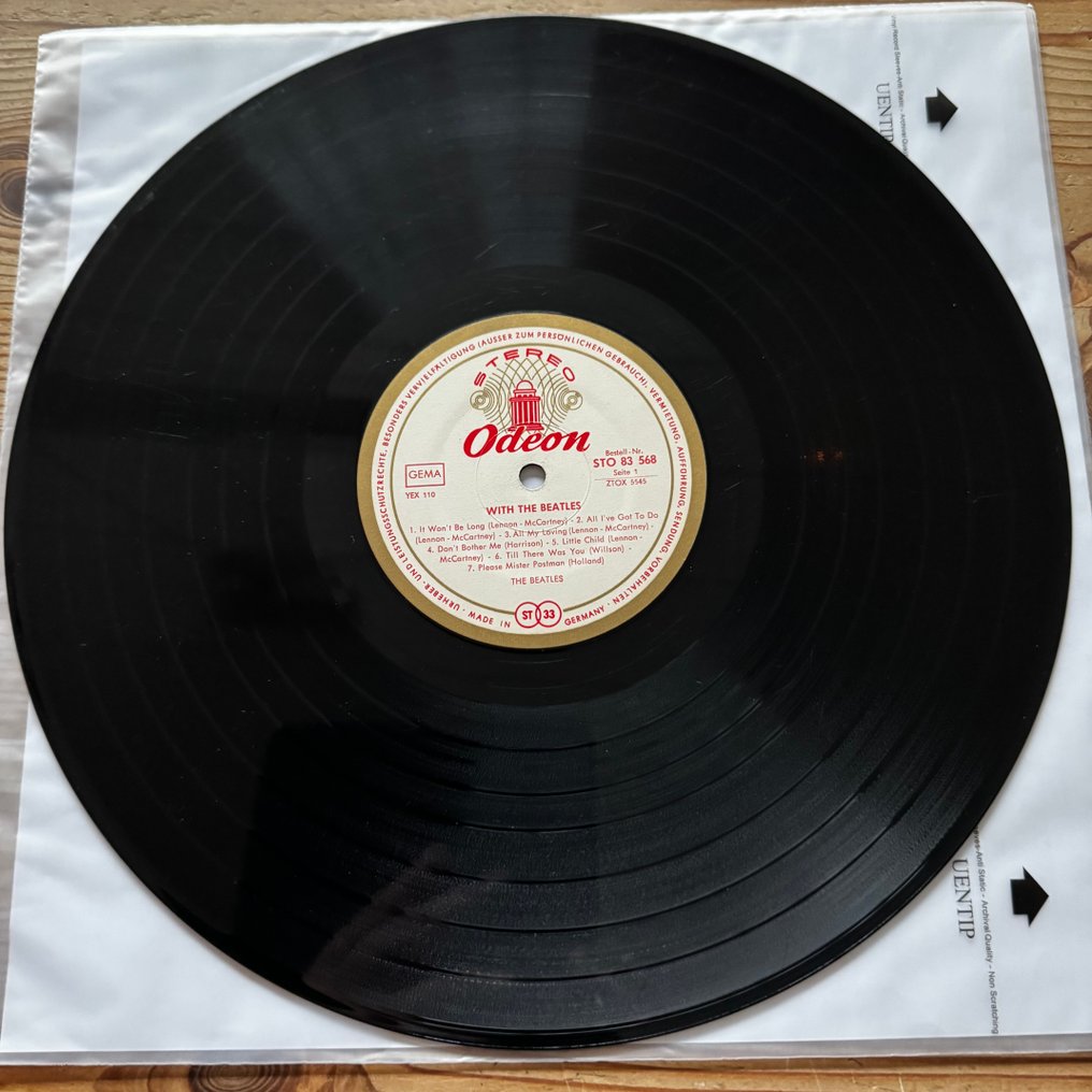 Beatles - With The Beatles [1963 first stereo pressing] - Disco in vinile - Mono - 1963 #3.2