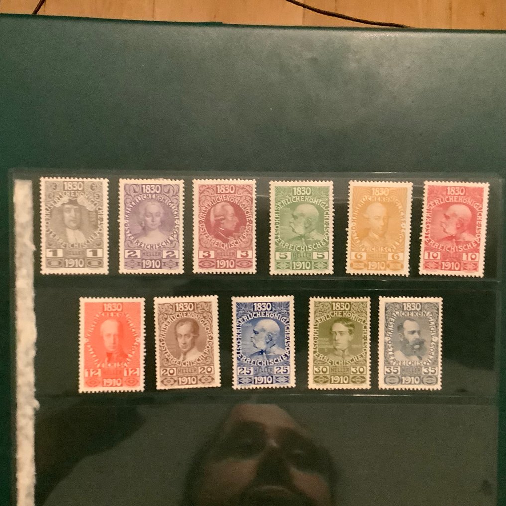 Αυστρία 1910 - Jubileumreeks - MN - Michel 161/177 #2.1
