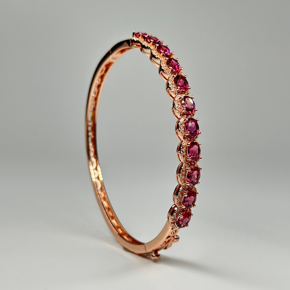 χωρίς τιμή ασφαλείας - Βραχιόλι Ασήμι 925 Γρανάτης #3.2