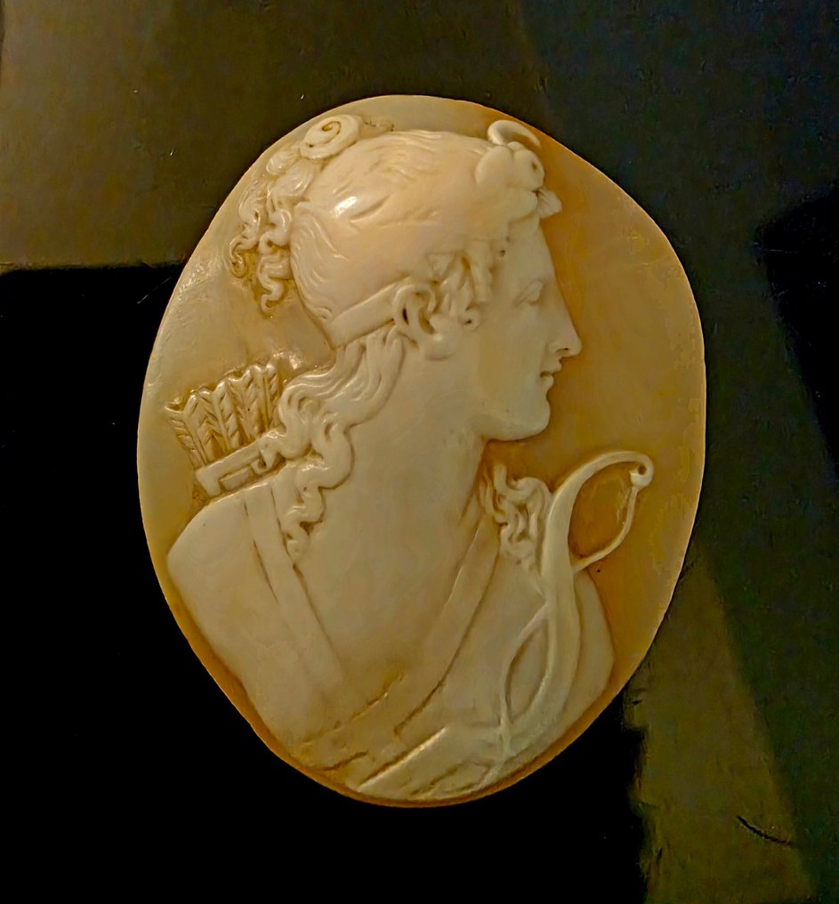 skjell Kamé - Replika efter et antikt  (Ingen mindstepris) #1.0