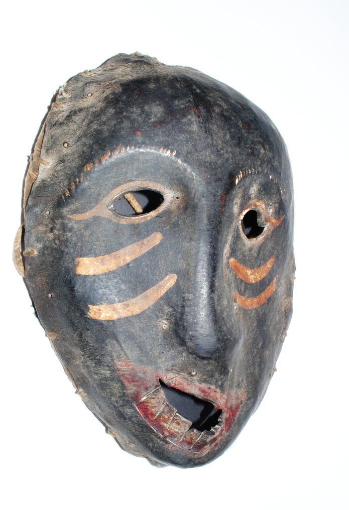 Ledermaske 巫师面具 医用口罩 尼泊尔喜马拉雅 28厘米  (没有保留价) #2.1