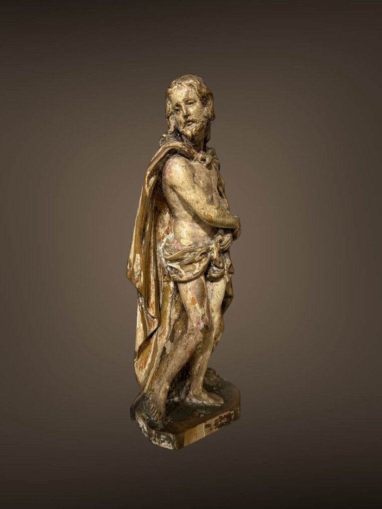 Scultura, Ecce homo / 17e - 18e eeuw - 32 cm - Tiglio #1.0