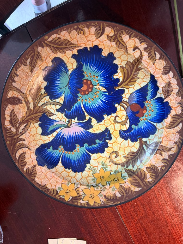 Wall plate - Earthenware - Plateelbakkerij Z-Holland #3.2
