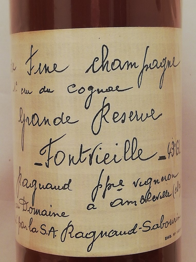 Marcel Ragnaud Ragnaud-Sabourin - Grande Réserve Fontvieille - b. Anni ‘80 - 70cl #4.3