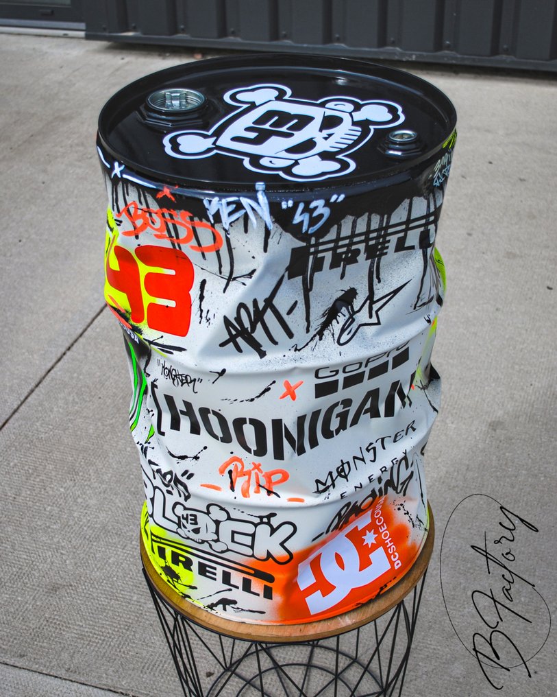 Baril Factory - Oeuvre hommage "Ken Block" #2.1