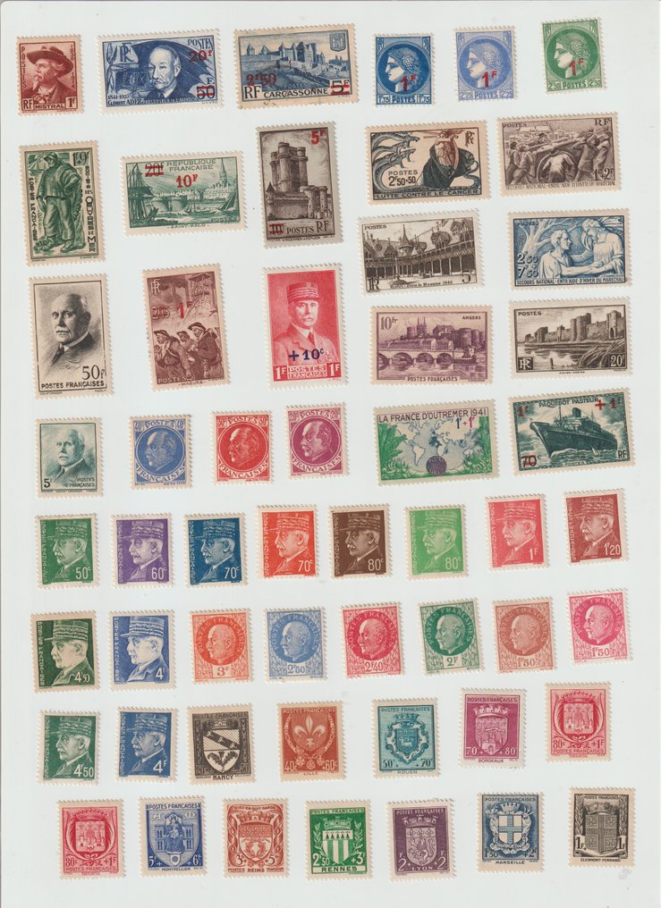 Frankrijk 1939/1949 - Jaren 1939-1949 - Yvert&Tellier #2.1