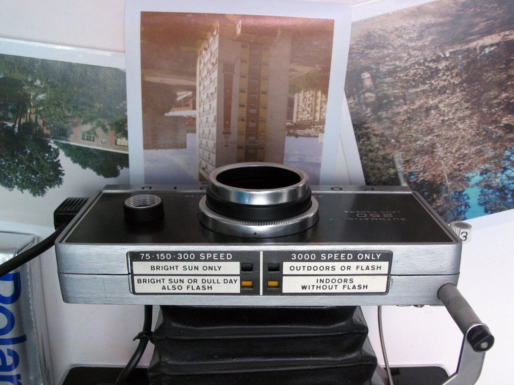 Polaroid Automatic 250 Rangefinder Land Camera set Instant camera #3.2