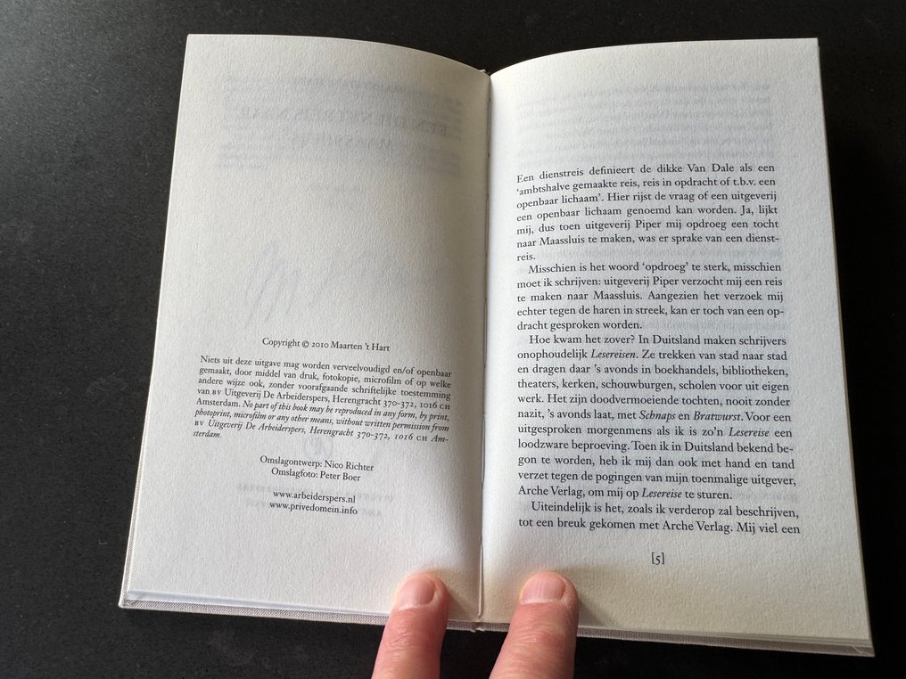 Maarten 't Hart - Een dienstreis naar Maassluis (Luxe-editie) - 2010 #3.2