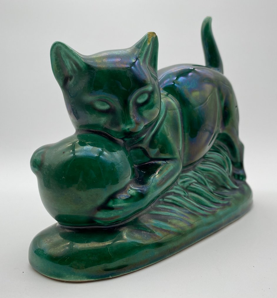 Κουμπαράς (3) - Σετ 3 παλαιά κουμπαράδες από κεραμική και πορσελάνη – Ευρώπη, 20ός αιώνας - Κεραμικό #4.3