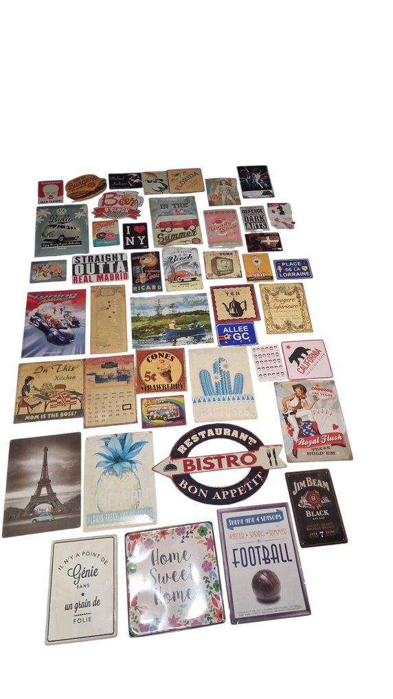 Placas metálicas - Placa - Metal #1.0