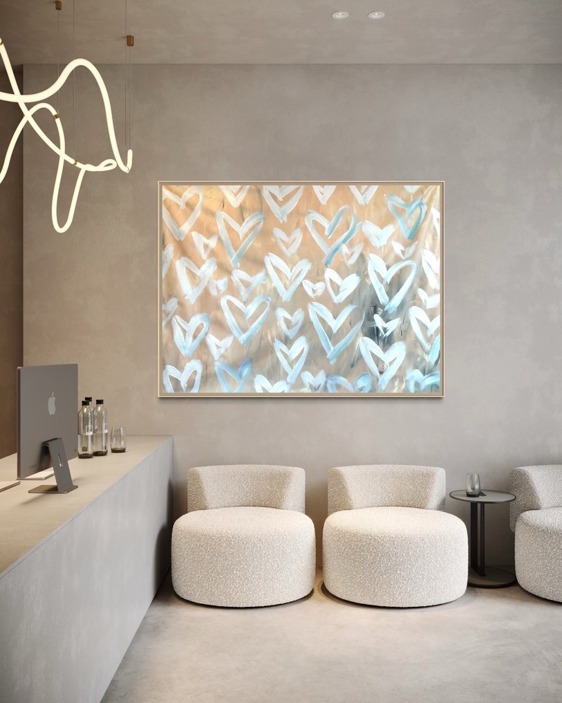 Timo Wedell - Hearts from Heaven Abstract #1.0