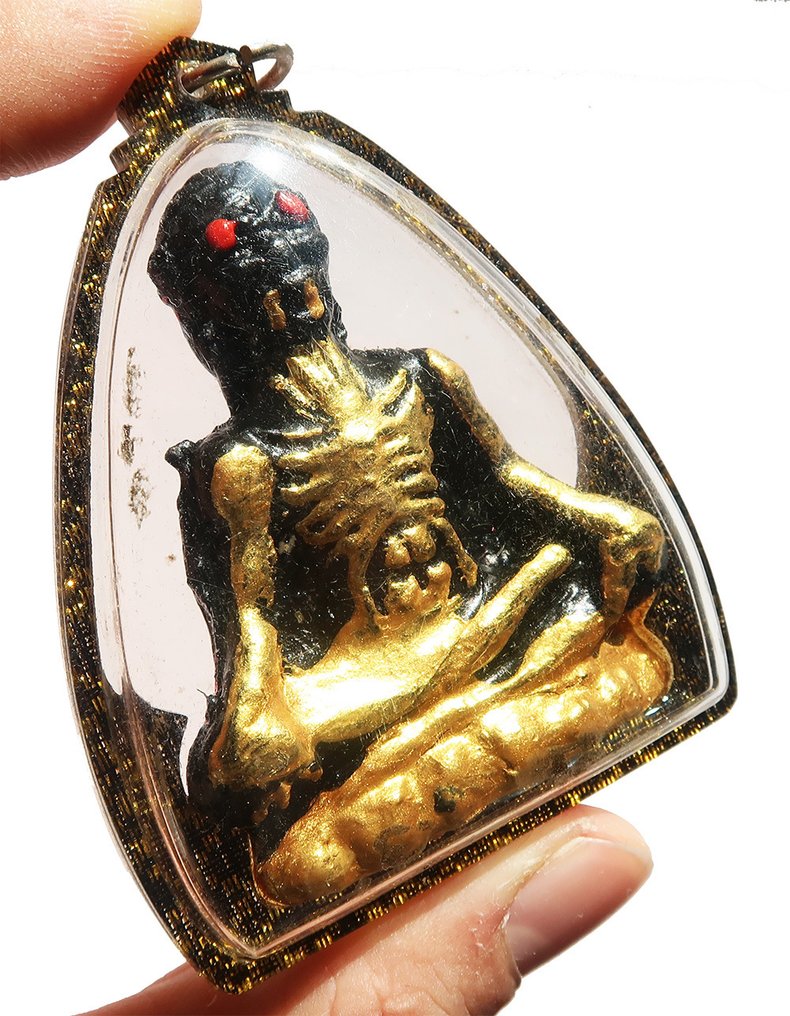 Amulet van de Skeletgeest: Occulte Meesterschap, Geluk & Aantrekking - Talisman #2.1