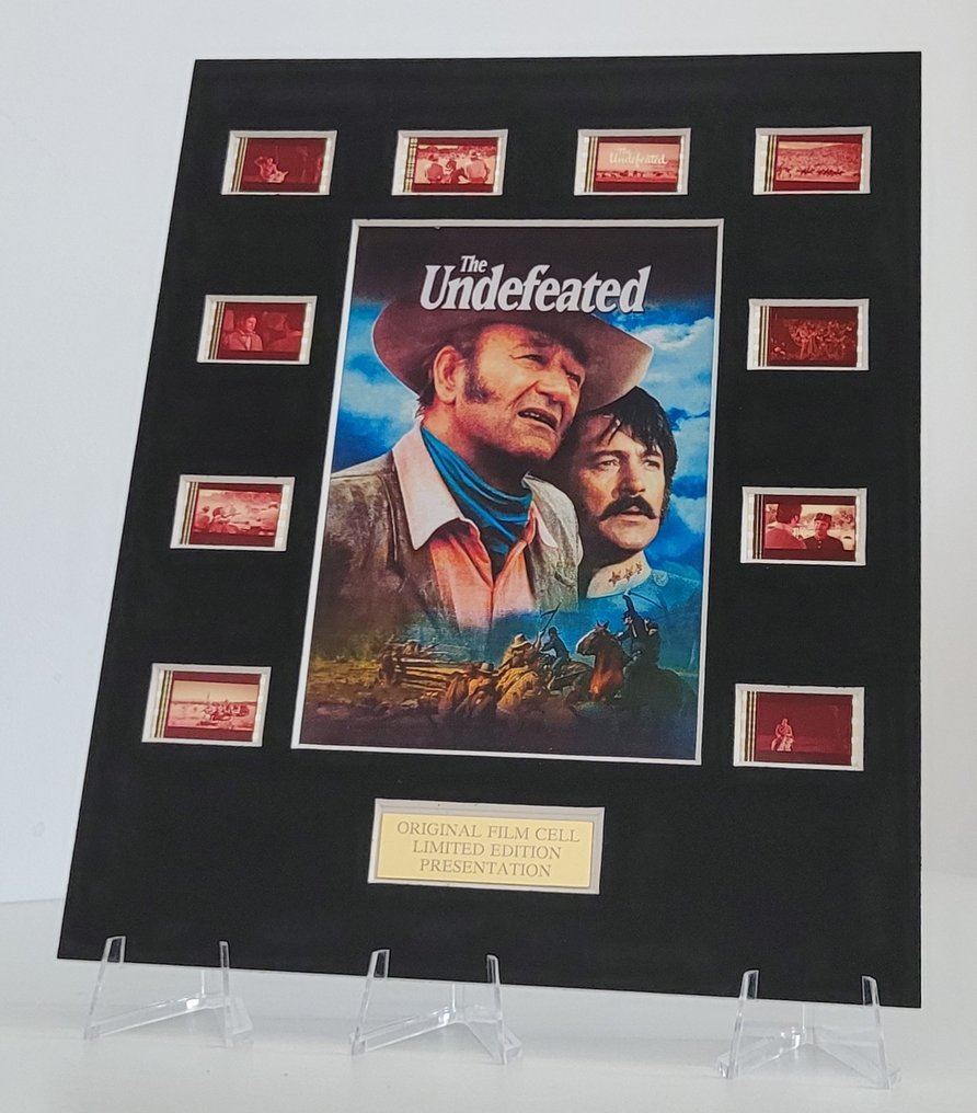 The Undefeated - Framed Film Cell Display with COA #1.0