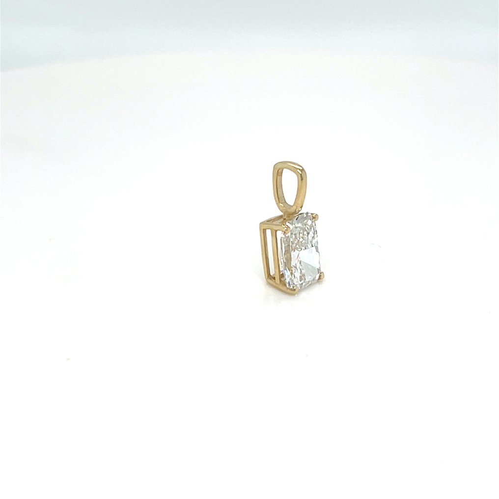 No reserve price - Pendant - 14 kt. Yellow gold - 1.01ct. tw. Diamond (Lab-grown) #4.3