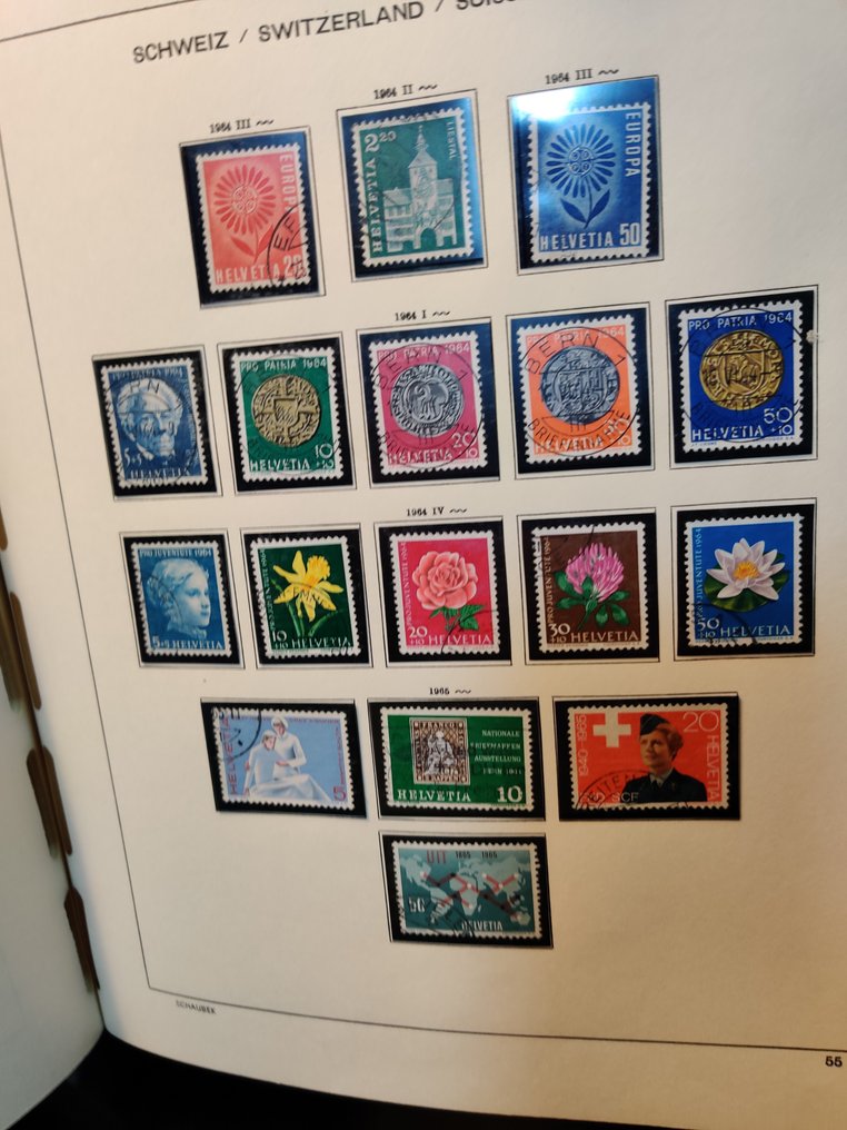 Zwitserland 1850/1993 - Verzameling in schaubeck  Zwitserland #3.2